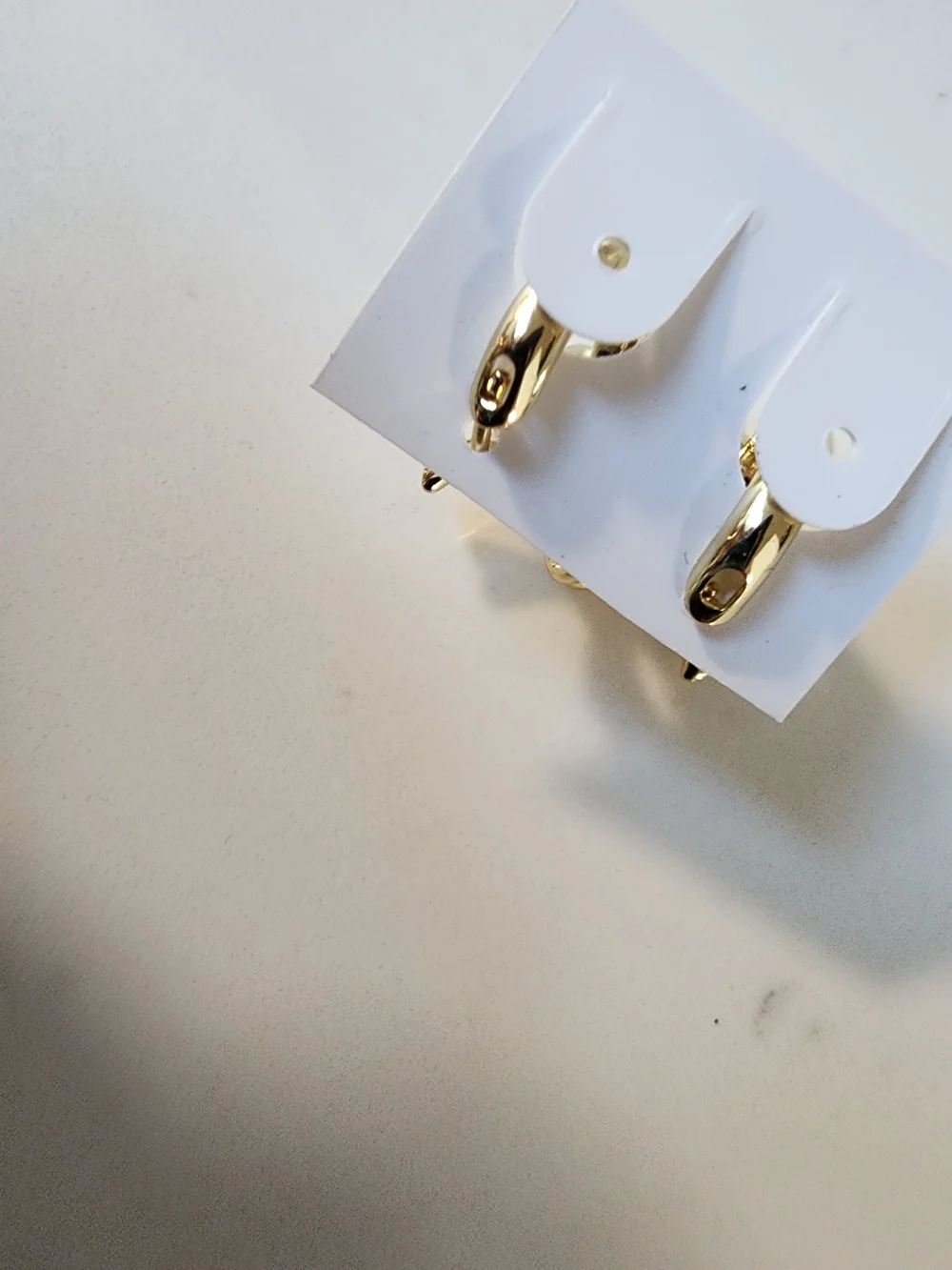 Gold-Tone Bow and Heart Drop Earrings with Crystal Accents